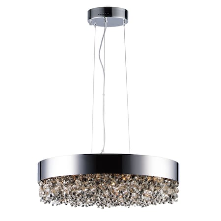 Maxim Lighting Mystic 16-Light 24" Wide Polished Chrome Pendant Light 39655MSKPC